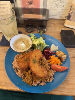   at Rect Sand Cafe in Tokyo