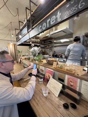   at Rect Sand Cafe in Tokyo