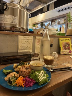   at Rect Sand Cafe in Tokyo