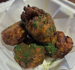 Courgette Fritters  at The Athenian - Stockport  in Stockport