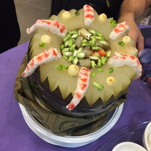 Winter Melon Soup at Bodhisattva - Mong Kok in Kowloon