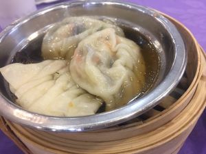 Wanton dumplings at Bodhisattva - Mong Kok in Kowloon