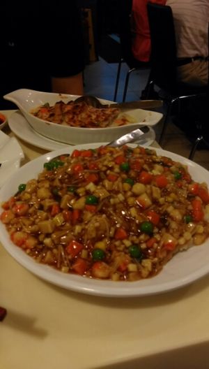 fried rice fukkian style at Sin Tak Fook Vegetarian in Kowloon