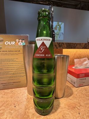 Ginger Ale 🤤  at ENGINE SHINJUKU RAMEN in Tokyo