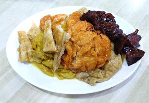 Sweet and Sour Wheat Gluten 自製齋滷味 at Healthy Veggie 健康齋廚 in Kowloon