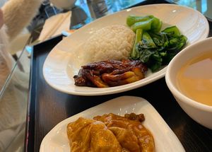 Char Siu rice set at Tishifang 滴水坊 - Kowloon Bay in Kowloon