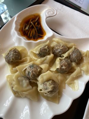 Chilli oil dumplings. The highlight   at Tishifang 滴水坊 - Kowloon Bay in Kowloon