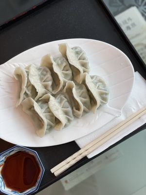 Dumplings!  #Veganuary at Tishifang 滴水坊 - Kowloon Bay in Kowloon