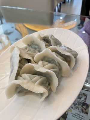 Vegan dumplings   at Tishifang 滴水坊 - Kowloon Bay in Kowloon