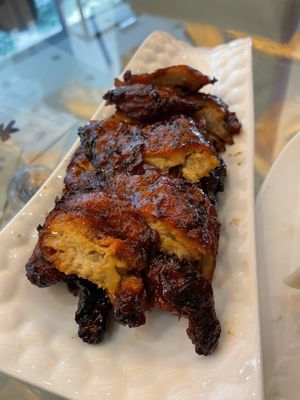 Vegan char siu   at Tishifang 滴水坊 - Kowloon Bay in Kowloon