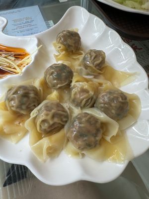 Dumpling w chili at Tishifang 滴水坊 - Kowloon Bay in Kowloon