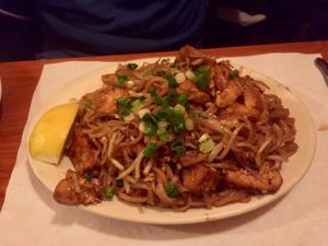 Pad Thai with tofu at KinhDo in Minneapolis