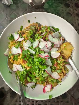 Dish of the day  at Falafel Abu Dany in Larnaca