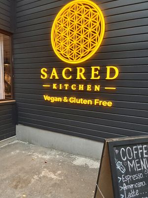   at Sacred Kitchen in Almaty