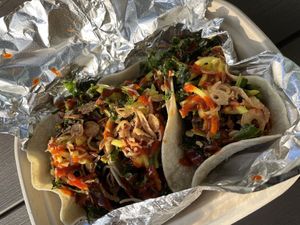Vegan tacos at TaKorean - 4th St in Washington