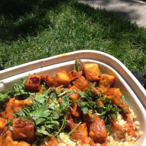 Took it to go and sat in the nearby Yards Park. at TaKorean - 4th St in Washington