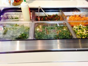 The garnishes! at TaKorean - 4th St in Washington