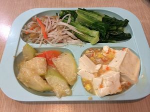 Set Meal at Tin Yan Vegetarian in New Territories