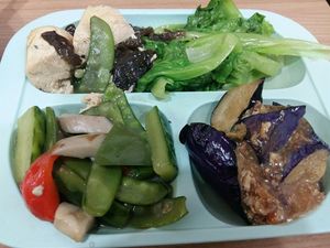 Set Meal at Tin Yan Vegetarian in New Territories