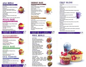  at Kaia Bowls  in Madeira Beach