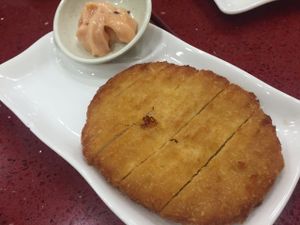 Vegetarian Pork Chop at Soo Good Luen Wo 好素聯和 in New Territories