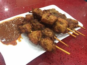 Vegetarian Satay at Soo Good Luen Wo 好素聯和 in New Territories