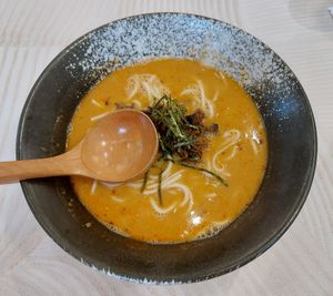 (All Vegan) House "Dan-Dan" Noodles, richly fragrant 濃香擔擔湯麵 at Soo Good Luen Wo 好素聯和 in New Territories