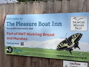 Owned by Wildlife Trust   at The Pleasure Boat Inn in Great Yarmouth