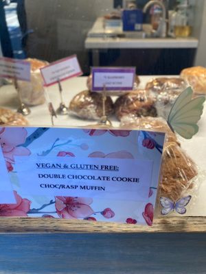 Vegan bakery options  at Diva Espresso  in Seattle