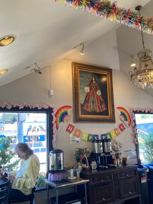 Interior at Diva Espresso  in Seattle