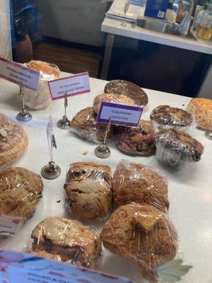 Vegan scone at Diva Espresso  in Seattle