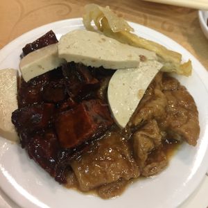 Assorted seitan at Mighty Vegetarian 大力素食 - Yuen Long" in New Territories