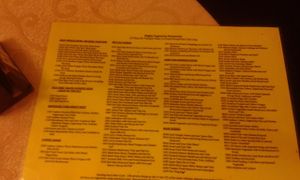 Menu in English 1... at Mighty Vegetarian 大力素食 - Yuen Long" in New Territories