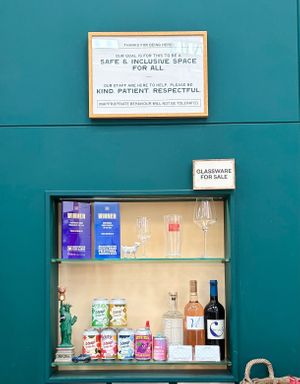 Wines and gins  at Track Brewing Co - Brewery & Taproom in Manchester