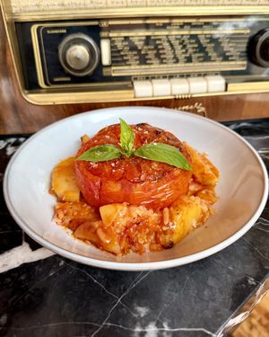 Pomodoro col riso  at Cicchetti in Brooklyn