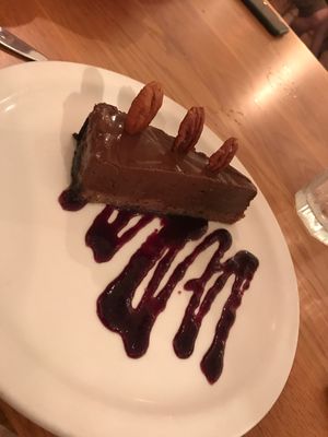 Chocolate Silk Pie at Postcards in Hanalei