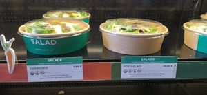 Salads at EXKi in Bruges