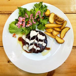 Vegan Hamburg at Tami's in Chatan