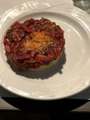 integral rice with veggies at A Tulla in Santiago De Compostela