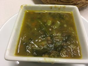 Lentil Stew  at A Tulla in Santiago De Compostela