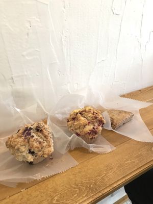 Muffins and scone  at Go Muffins Go - Suginami in Tokyo