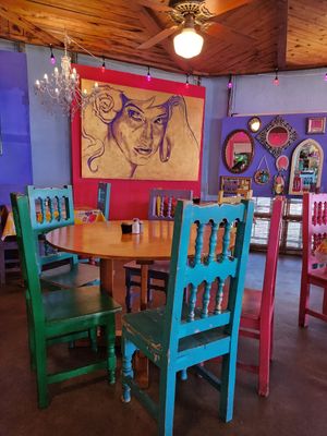 Inside at La Fiesta Patio Cafe in Universal City
