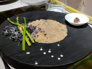 Mushroom risotto at Mianto 艾果豐 in Taipei