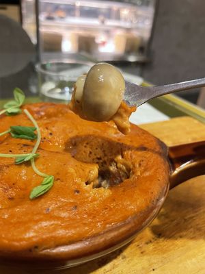 Mushroom baked appetizer #Veganuary at Mianto 艾果豐 in Taipei