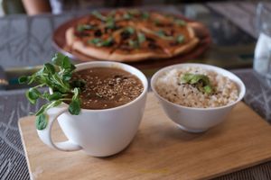 mushroom  stroganoff  at Mianto 艾果豐 in Taipei
