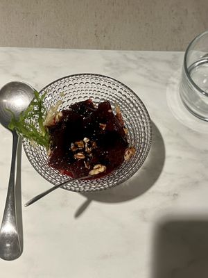 Beetroot salad #Veganuary at Mianto 艾果豐 in Taipei