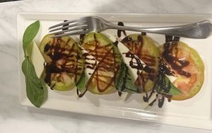 Caprese salad #Veganuary at Mianto 艾果豐 in Taipei