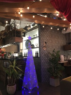 Reception with Xmas Tree  at Mianto 艾果豐 in Taipei