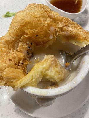 Puff pastry corn soup  at GuǒRán Huì 果然匯 - fruitfulfood in Taipei