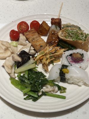 Plate  at GuǒRán Huì 果然匯 - fruitfulfood in Taipei